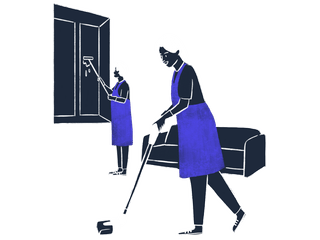 Home cleaning service at BaseLink