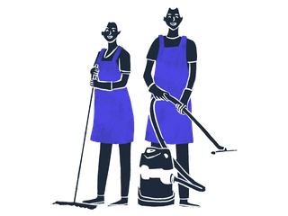 Single visit home cleaning service