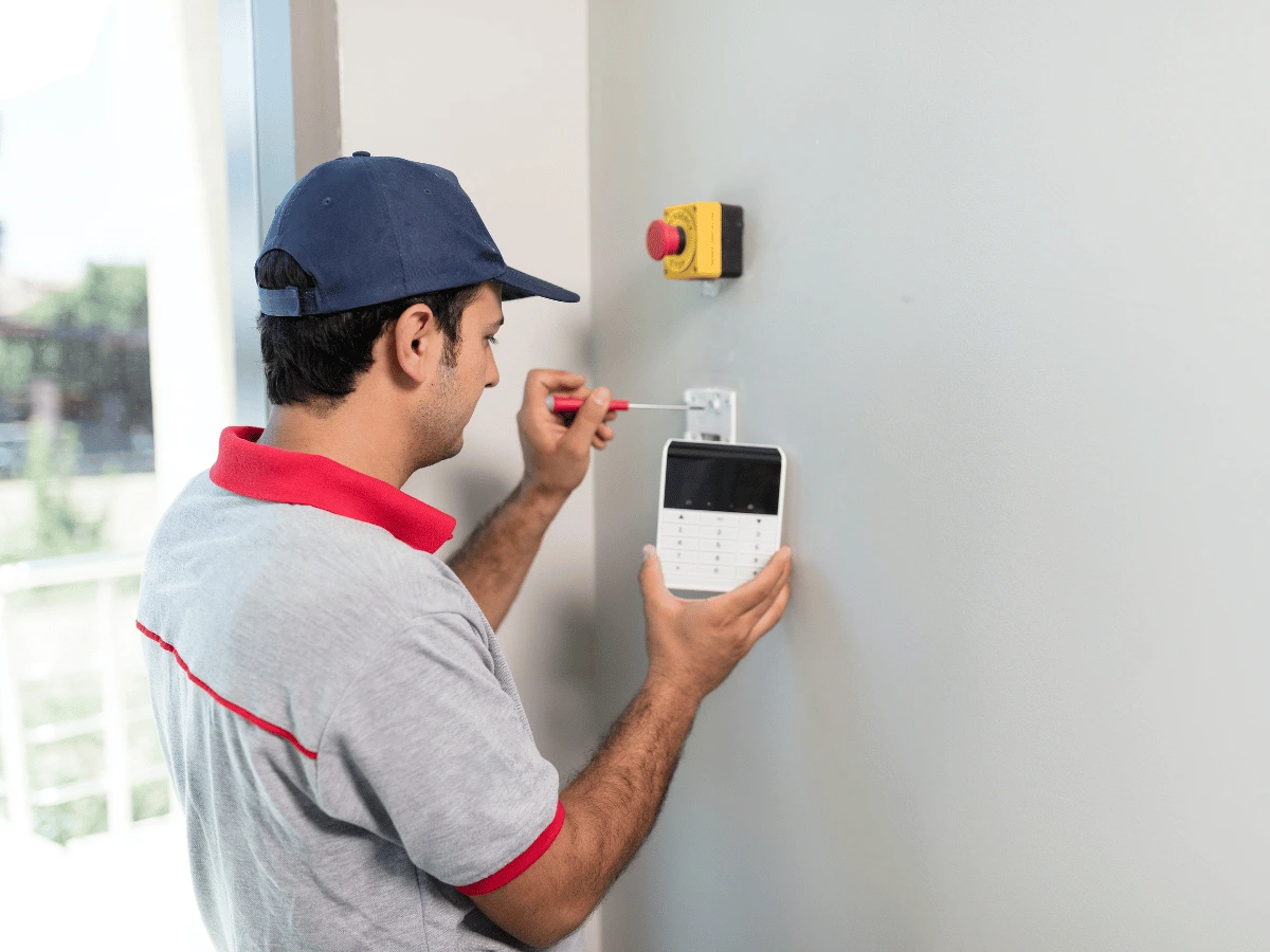 Installing and maintaining alarm systems to protect your property from intruders