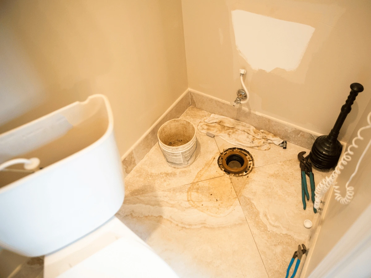 Repairing or installing toilets for optimal flushing performance and efficiency