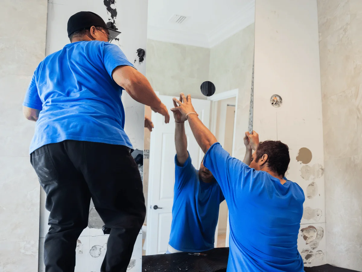 BaseLink offers experienced local handymen for mirror and picture hanging services